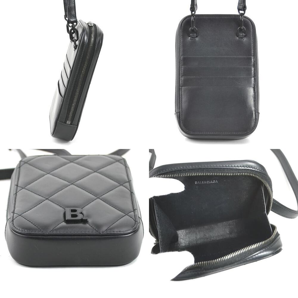 Balenciaga Black Holder Smartphone Leather - Picture 1 of 4
